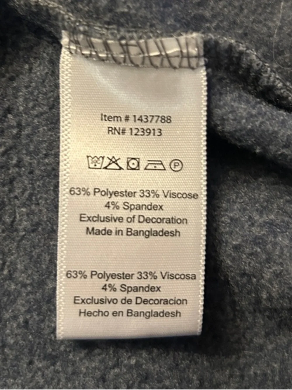 Jacks New York Men's Crewneck premium outdoor Sweatshirt Slate Blue Relaxed Fit